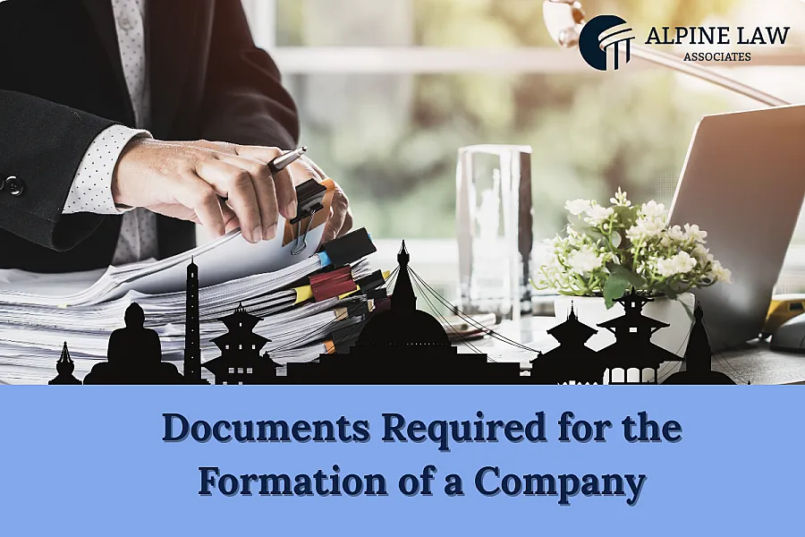 Company Formation Documents in Nepal 2026 &mdash; MoA AoA Checklist