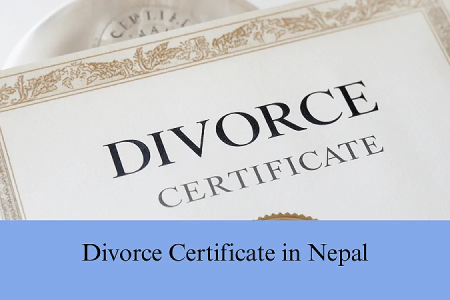 Divorce Certificate in Nepal 2082/83 (2026) — How to Get It