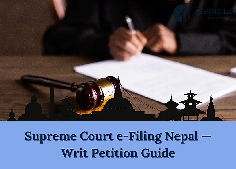 Supreme Court e-Filing in Nepal 2026 — Writ Petition Guide